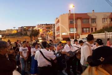 La romería de La Garita estrena circuito con éxito (Foto TA)